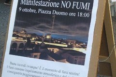 Cerignola: Manifestazione No fumi