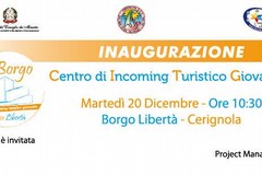 20 dicembre: a Borgo Libertà si inaugura il Centro Incoming Turistico Giovanile