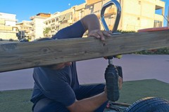 Ripristinate le giostrine al parco urbano di via San Ferdinando