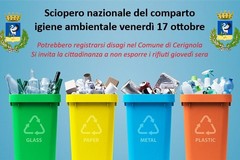 Sciopero nazionale del comparto igiene ambientale: domani sera non esporre plastica a Cerignola