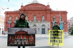 "Stop alle trivelle",  Greenpeace in azione