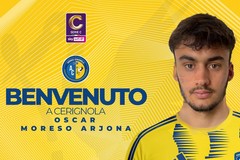 Audace Cerignola: ufficiale l'acquisto di Oscar Moreso Arjona