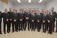 Il Comandante provinciale Capone riceve i nuovi 19 militari dell’Arma
