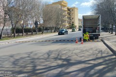 Sicurezza stradale, continua l'installazione di dossi artificiali a Cerignola