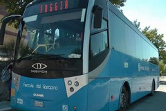 Sassi contro autobus delle Ferrovie del Gargano in transito a Cerignola