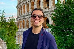 Un’opera del cerignolano Giuseppe Amorese come scenografia all'evento Premio Margutta di Roma