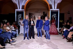 Hagios di Gerri Errico incanta il pubblico di Palazzo Fornari: eccellenza dell’alta moda a Cerignola