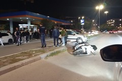 Incidente stradale in via Giovanni Falcone, coinvolti uno scooter e un'auto
