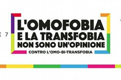 "L'omofobia non è un'opinione"