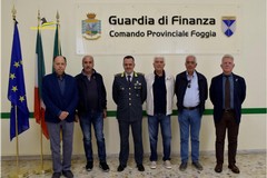 GDF, il Comandante Loperfido ha incontrato il presidente della sezione ANFI di Cerignola