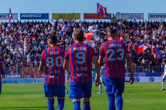 Malcore segna un gol contro la Cavese e lo dedica al suocero scomparso pochi giorni fa a Cerignola