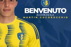 Audace Cerignola annuncia l’arrivo del difensore Martin Cocorocchio