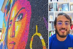Continua la raccolta tappi per il maxi-murales a Cerignola. Il messaggio dell'artista Oscar Olivares