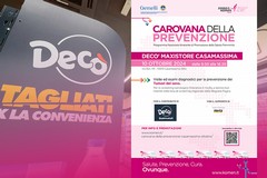 Multicedi con l’insegna Decò sostiene la carovana della prevenzione dell’associazione Susan G Komen Italia