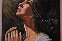 Marina Tufariello, artista e prof. di Arte di Cerignola: “La mia opera, un omaggio al romanzo di Manzoni de I Promessi Sposi”