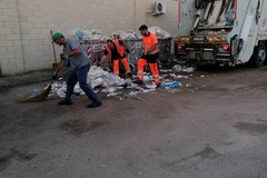 Ripulita dai rifiuti l’area antistante ed il parcheggio dell’Ospedale Tatarella di Cerignola
