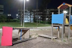 Parco 2 Giugno a Cerignola: vandalizzati giochi per bambini