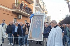 La Madonna di Ripalta ritorna in città: strade colme di gente a Cerignola - FOTO