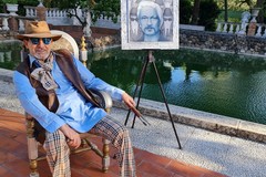 Pietro Spadafina, artista di Cerignola, dedica un’opera a Massimo Troisi