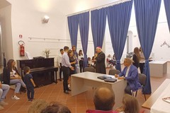 La Scuola di Musica “Terenzio” di Cerignola incontra Sua Eccellenza Fabio Ciollaro e saluta la sede “storica”