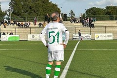Sebastiano Posillipo, il Presidente della Soccer Stornara sceso in campo con la squadra