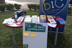 Silent Reading Party in villa comunale a Cerignola: un incontro tra libri e natura