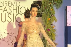 “Sanremo Top Fashion Art”, in passerella la Cerignolana Stefania Famiglietti  -FOTO-