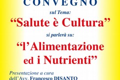 Convegno sul tema “L’alimentazione e i Nutrienti” a Cerignola