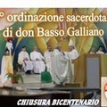 Ordinazione sacerdotale di don Basso Galliano presso la Chiesa di Cristo Re