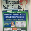 Un Goal di Solidarietà a Cerignola sabato 16 Aprile