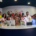 Verso la Pasqua.  I clown della Misericordia di Orta Nova dispensano uova e sorrisi negli ospedali di Cerignola e San Giovanni.