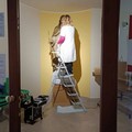 Restauratrice di Cerignola ripara la Statua di Cristo Re danneggiata dai ladri