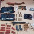 I carabinieri scoprono armi e munizioni nascoste nelle campagne di Cerignola