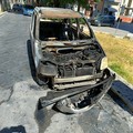Auto in fiamme stanotte in via Anna Rossi a Cerignola