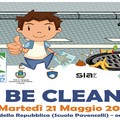 L’evento ambientale “BE CLEAN!” è rinviato a martedì 21 Maggio.