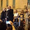 Rifiuti, protesta di Bevilacqua a Bari