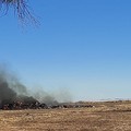 Cerignola Ovest: bruciano ancora ecoballe