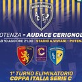 Audace Cerignola: debutto stagionale in Coppa Italia contro il Potenza