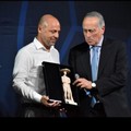Il DS di Audace Cerignola Elio Di Toro premiato al Gran Galà del calcio abruzzese