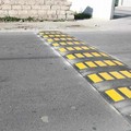 Installati i dissuasori di velocità in Via Manfredonia a Cerignola