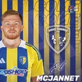 Audace Cerignola, ufficiale l'arrivo del talento irlandese Ed McJannet dal Lecce