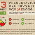 Equ(A)zione  = - sprechi: - povertà = + azioni sostenibili: + solidarietà