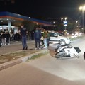 Incidente stradale in via Giovanni Falcone, coinvolti uno scooter e un'auto