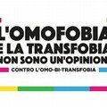  "L'omofobia non è un'opinione "