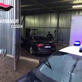 Smontavano una Audi A6 rubata a Carapelle, arrestati quattro pregiudicati.