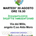 Cerignola, inaugurazione “Salotto Ambientiamo”