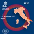 Alle ore 12 scatta il test di  "IT Alert " sul territorio della Puglia