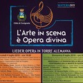 “Lieder Opera in Torre Alemanna”, questa sera il grande evento.