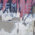 Deturpato un murale a Stornara. Nigro: «Condanno con fermezza questo atto di inciviltà, scritta orribile»