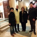 Il Sindaco di Cerignola e Mariarosaria Divito in visita al Museo dei Vescovi di Canosa di Puglia